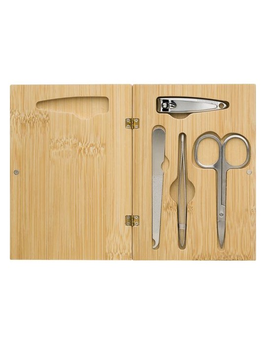 Set Manucure Pratique et en Bambou