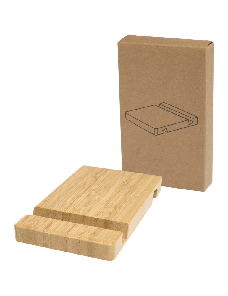 Support téléphone en bambou Bubup à 2 angles pour tablettes et…