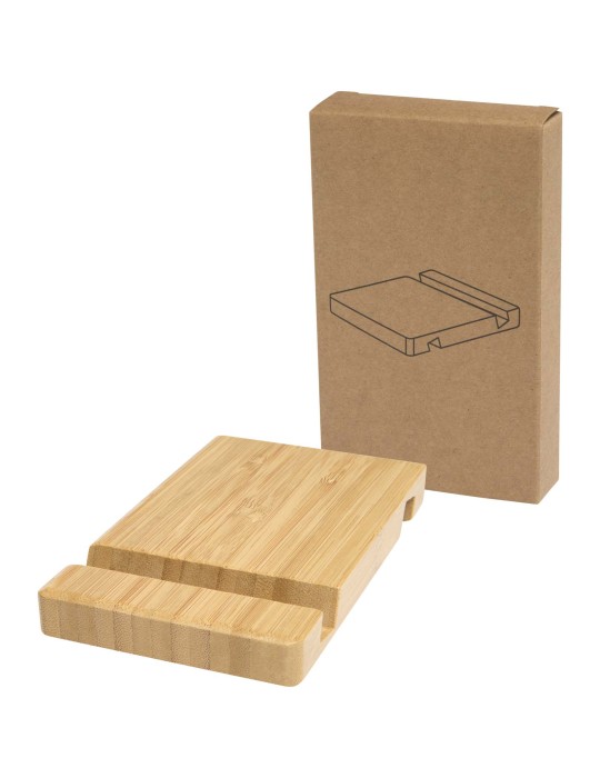 Support téléphone en bambou Bubup à 2 angles pour tablettes et…