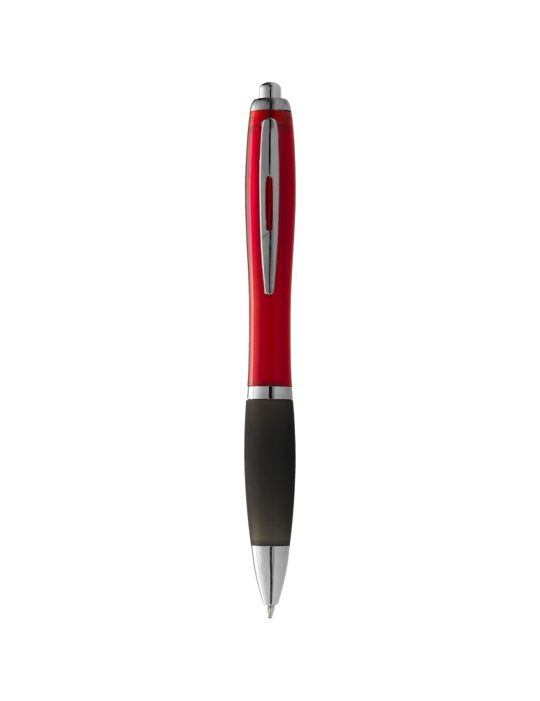 Stylo à bille Nash avec grip noir (encre noire)