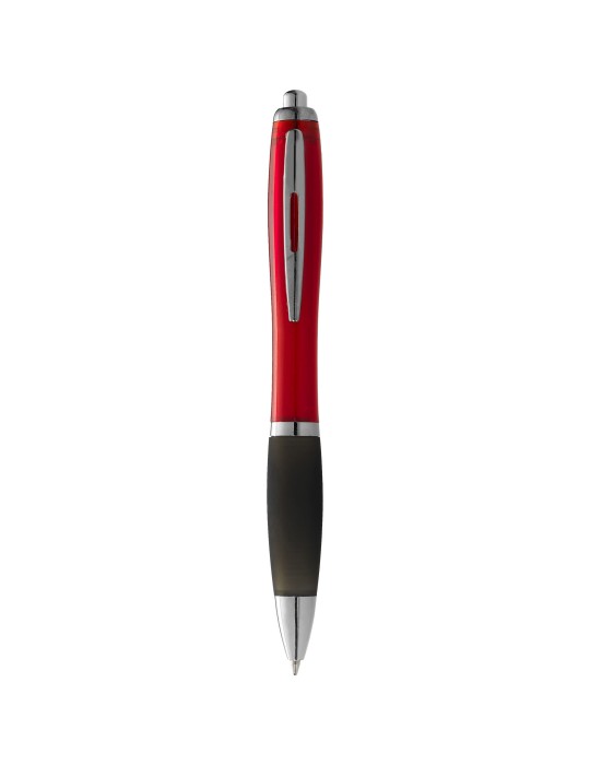 Stylo à bille Nash avec grip noir (encre noire)