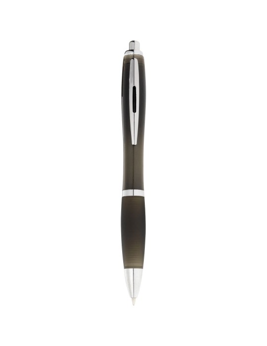 Stylo à bille Nash avec grip noir (encre noire)