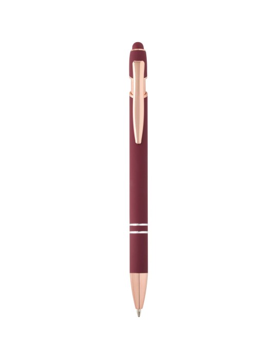 Stylo bille Nanna avec finition or rose