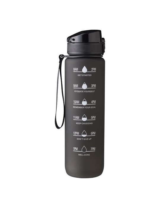 Gourde en rPET touché gomme 1000 ml Personnalisée - Pas cher