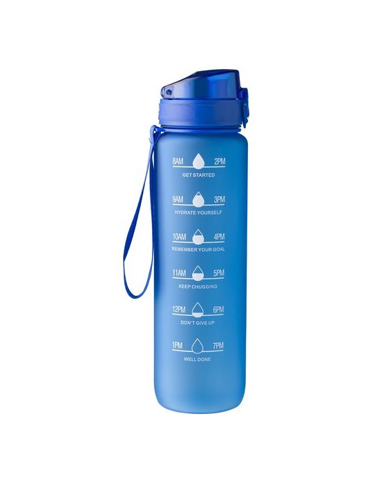 Gourde en rPET touché gomme 1000 ml Personnalisée - Pas cher