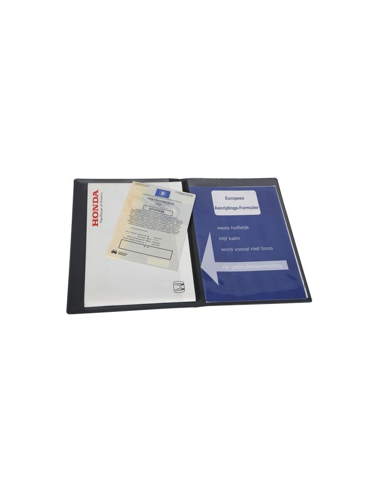 Étui Carte Grise en PVC Pratique - Accessoire Auto Personnalisé
