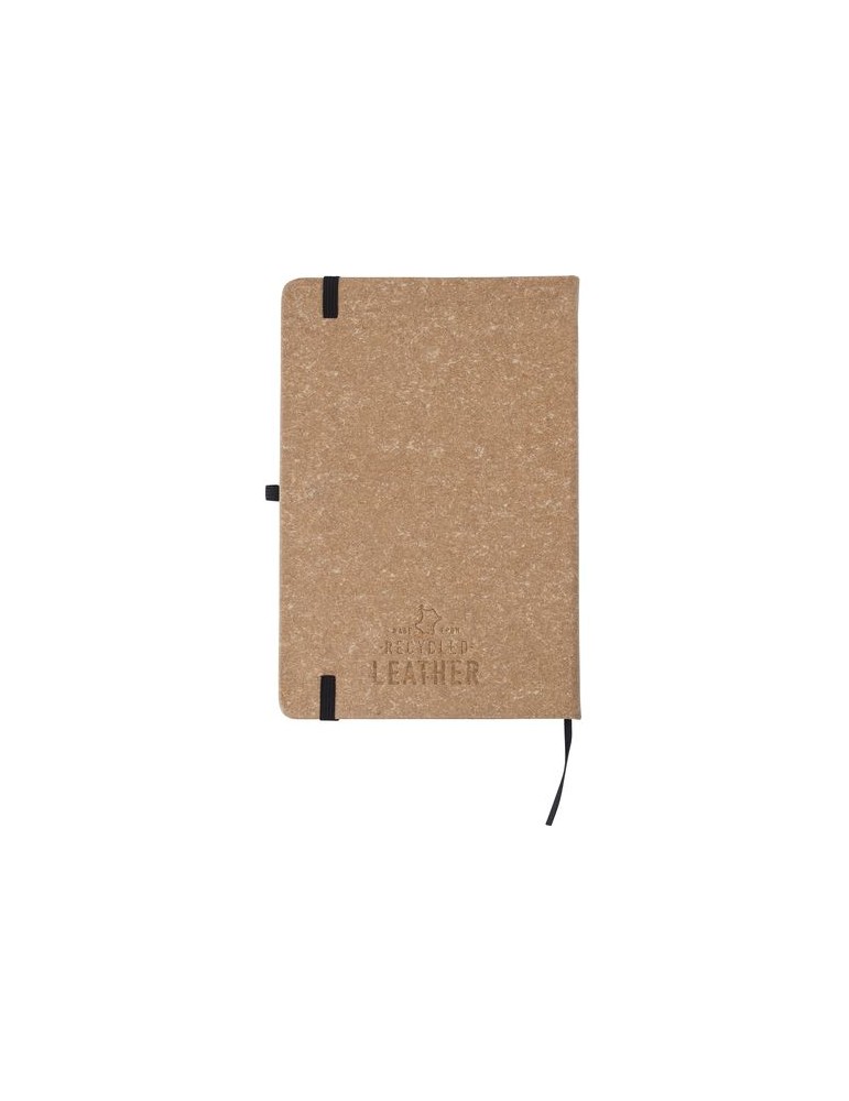 Carnet A5 en cuir recyclé - Cadeau d'entreprise élégant
