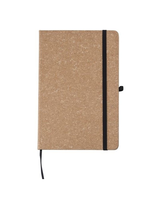 Carnet A5 en cuir recyclé - Cadeau d'entreprise élégant
