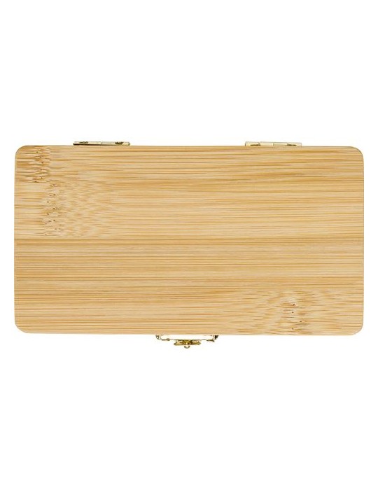 Boîte à outils personnalisée - Cadeau d'entreprise en bambou