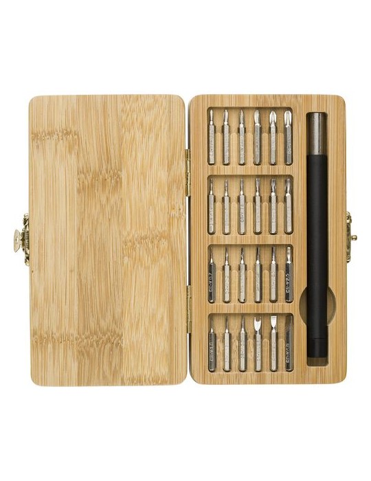 Boîte à outils personnalisée - Cadeau d'entreprise en bambou