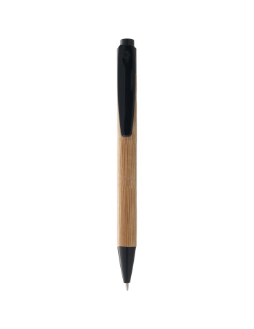 Stylo bille en bambou Borneo (encre noire) 2
