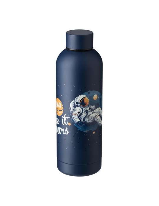 Gourde isotherme acier inoxydable 500 ml personnalisée pas cher Isaih