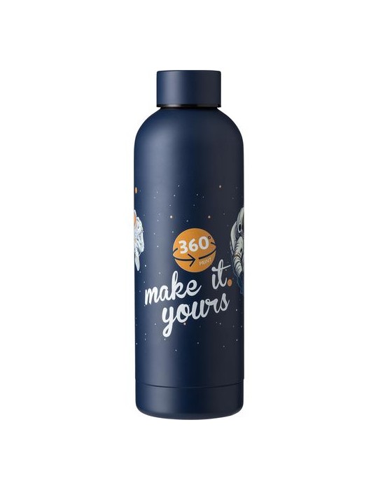 Gourde isotherme acier inoxydable 500 ml personnalisée pas cher Isaih
