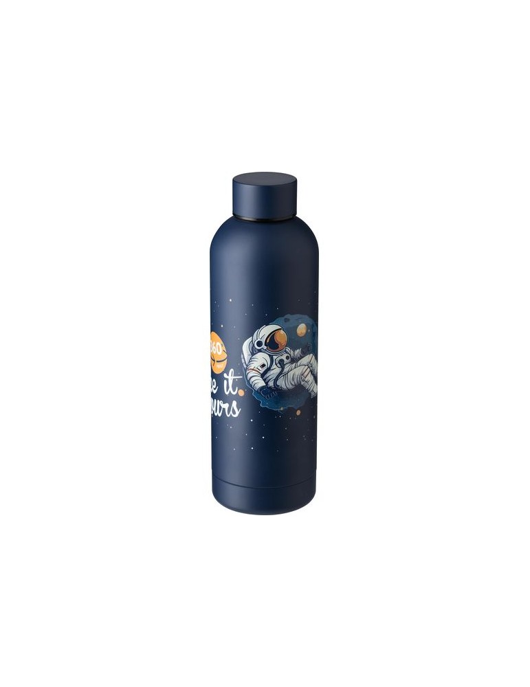 Gourde isotherme acier inoxydable 500 ml personnalisée pas cher Isaih
