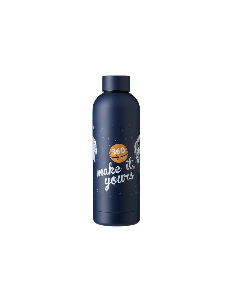 Gourde isotherme acier inoxydable 500 ml personnalisée pas cher Isaih