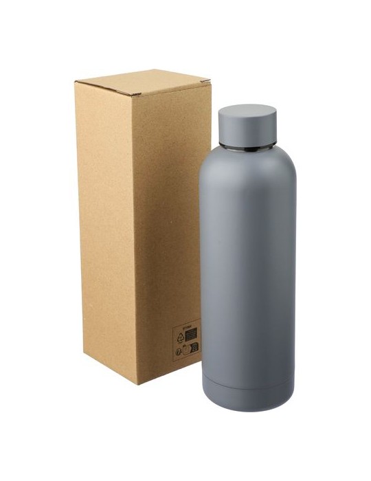 Gourde isotherme acier inoxydable 500 ml personnalisée pas cher Isaih
