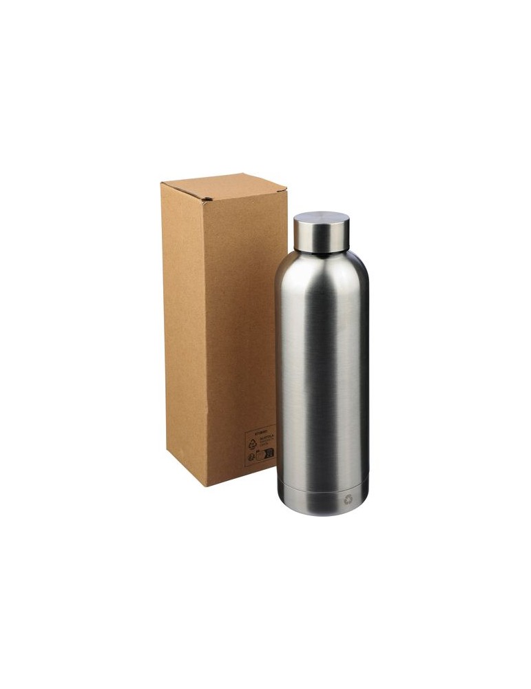 Gourde isotherme acier inoxydable 500 ml personnalisée pas cher Isaih