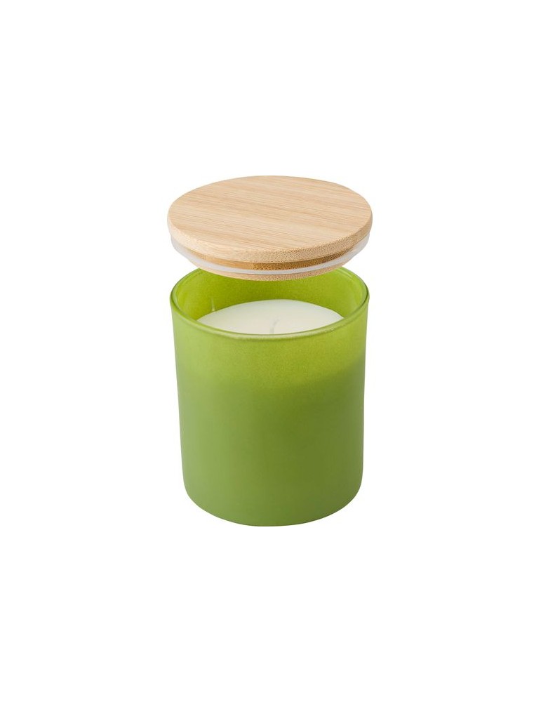 Bougie Lucas en verre - Cadeau personnalisable
