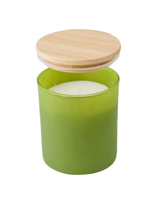 Bougie Lucas en verre - Cadeau personnalisable