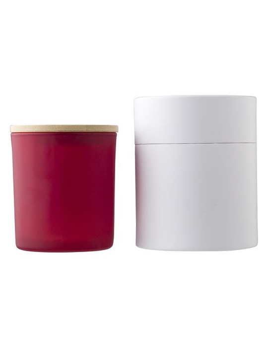 Bougie Lucas en verre - Cadeau personnalisable
