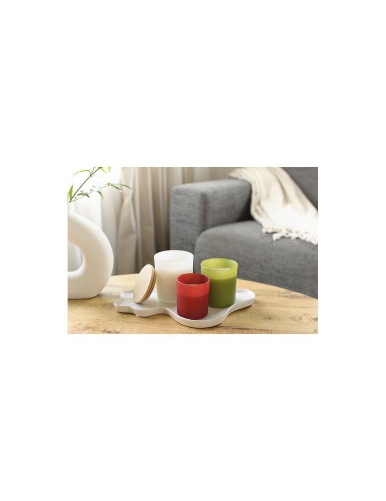 Bougie Lucas en verre - Cadeau personnalisable