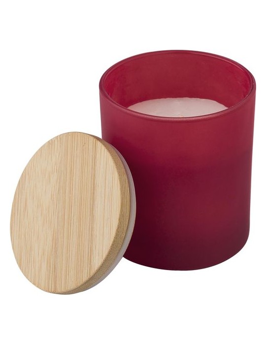 Bougie Matthew en verre - Cadeau idéal personnalisée pas cher