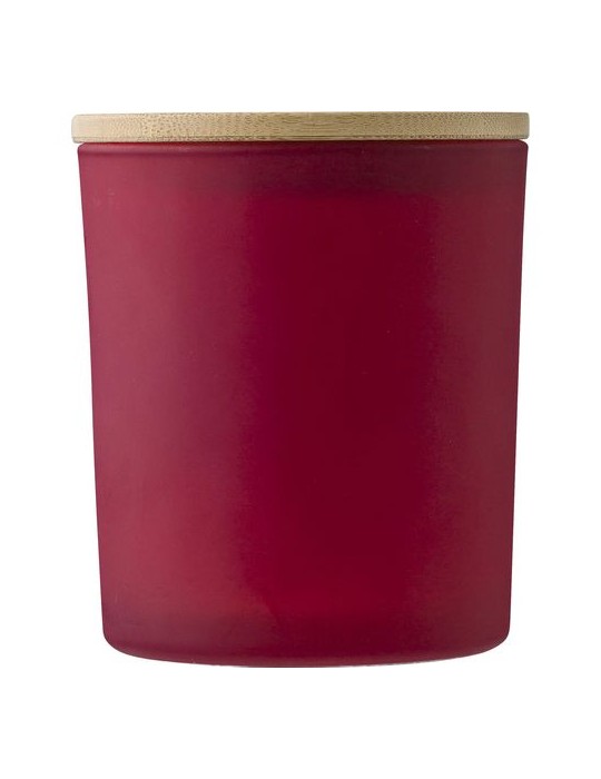 Bougie Matthew en verre - Cadeau idéal personnalisée pas cher