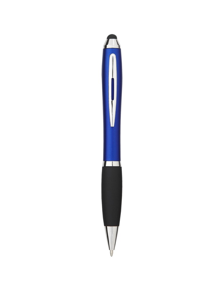 Stylo stylet coloré avec grip noir Nash (encre bleue)