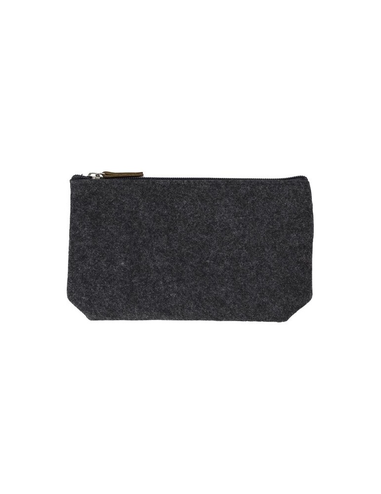 Trousse de toilette  en feutre rPET personnalisée pas cher