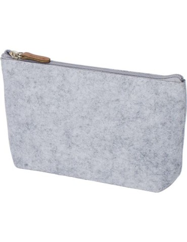 Trousse de toilette  en feutre rPET personnalisée pas cher 2