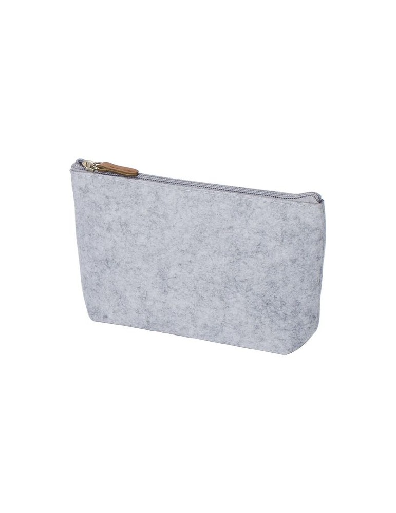 Trousse de toilette  en feutre rPET personnalisée pas cher
