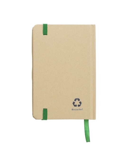 Carnet A6 recyclé  et pratique personnalisé pas cher