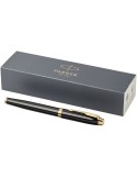 Stylo roller publicitaire Parker, finition métal | IM