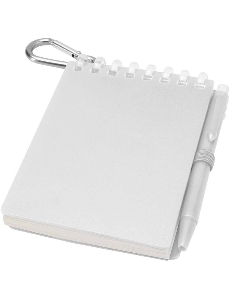 Ensemble carnet souple d’extérieur recyclé et stylo bille (encre…