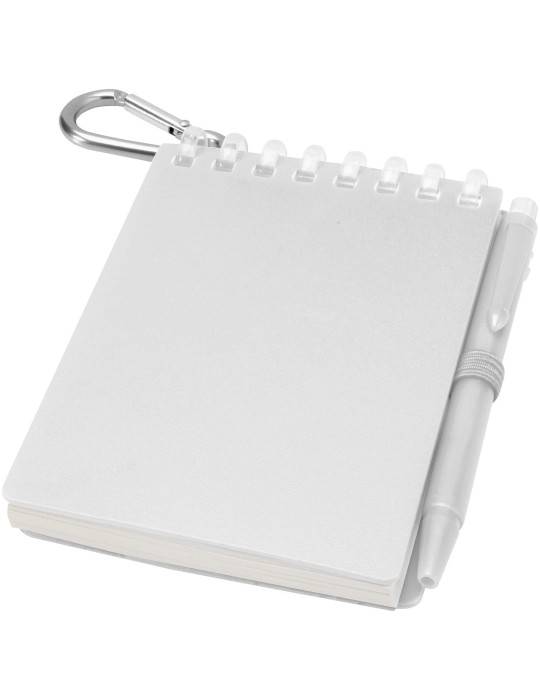 Ensemble carnet souple d’extérieur recyclé et stylo bille (encre…