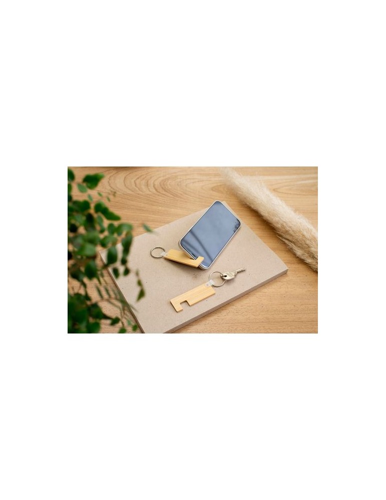 Porte-clés en Bambou Personnalisé | Orlando | Objets Publicitaires