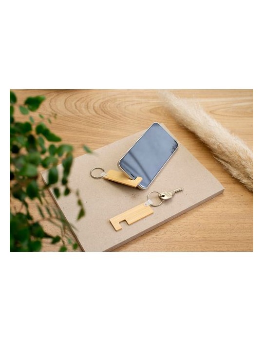 Porte-clés en Bambou Personnalisé | Orlando | Objets Publicitaires