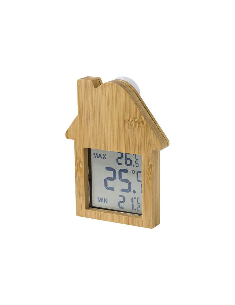 Station Météo Personnalisée en Bambou | Lane | Objets Publicitaires
