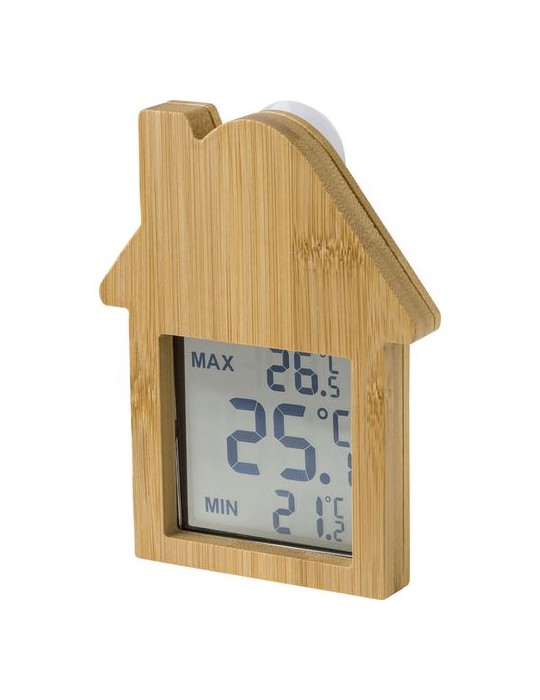 Station Météo Personnalisée en Bambou | Lane | Objets Publicitaires