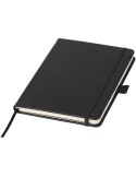 Carnet A5 en PU noir, cadeau d'entreprise sobre | Bound