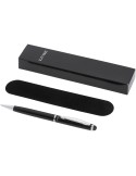 Stylo bille stylet rotatif avec pochette, goodies | Lento