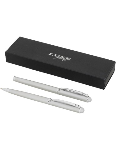 Parure stylo à bille et roller Andante (encre noire)