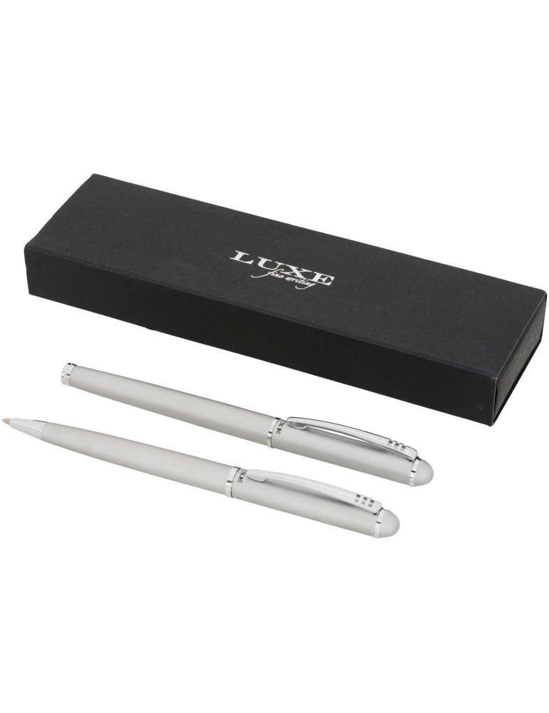 Parure stylo à bille et roller Andante (encre noire)