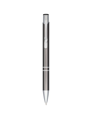 Stylo bille aluminium anodisé Moneta (encre bleue)