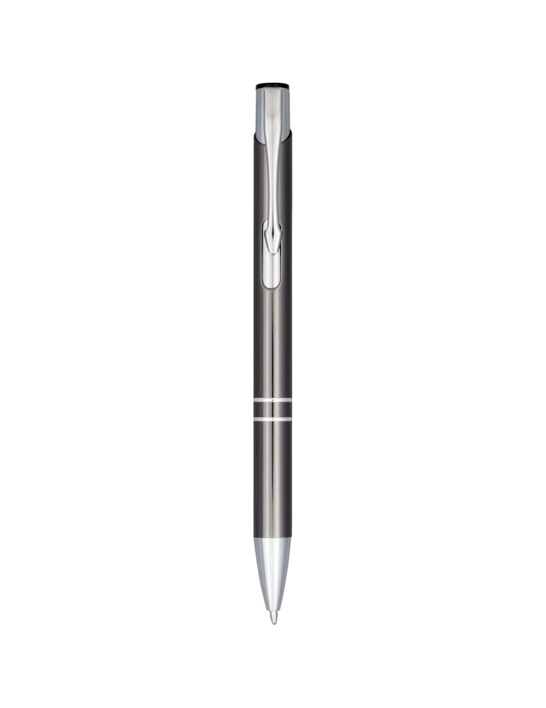 Stylo bille aluminium anodisé Moneta (encre bleue)