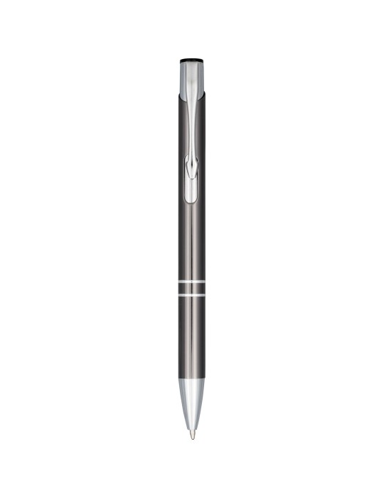 Stylo bille aluminium anodisé Moneta (encre bleue)