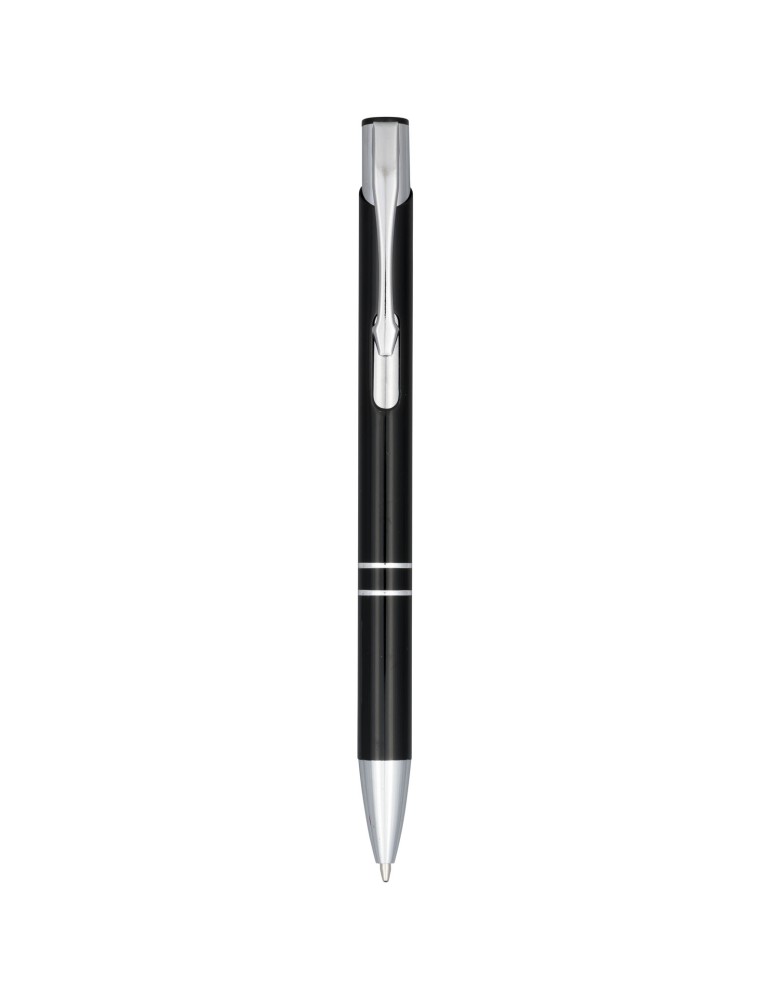 Stylo bille aluminium anodisé Moneta (encre bleue)