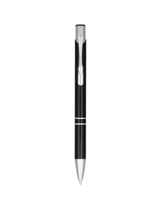 Stylo bille aluminium anodisé Moneta (encre bleue)