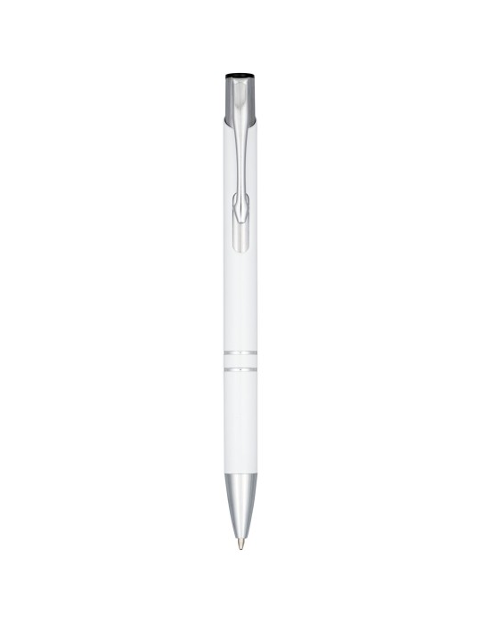 Stylo bille aluminium anodisé Moneta (encre bleue)