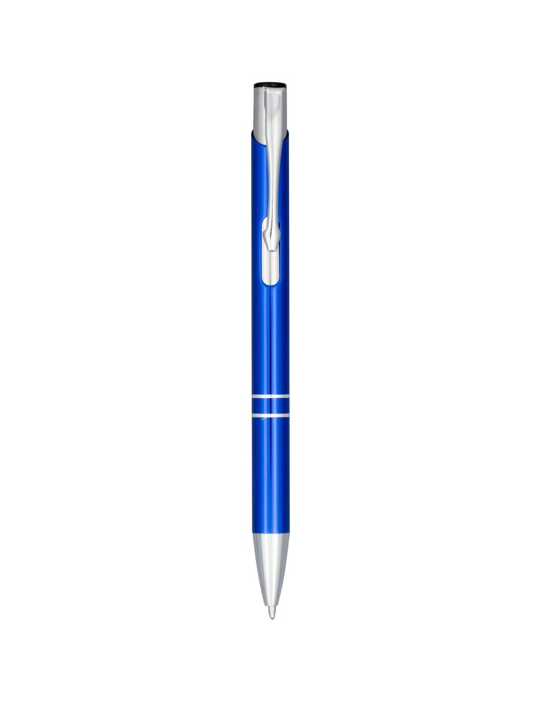 Stylo bille aluminium anodisé Moneta (encre bleue)